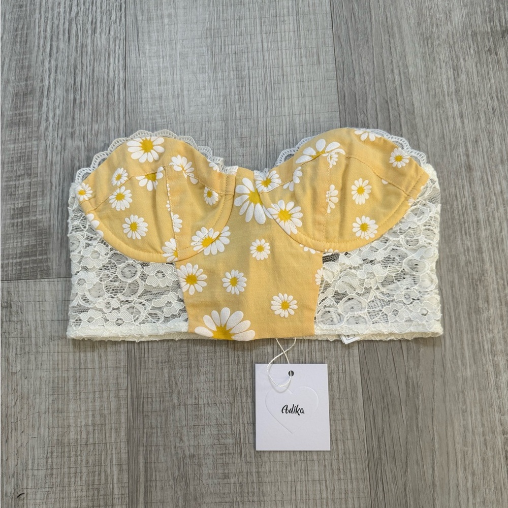 Adika Sunflower Corset Top